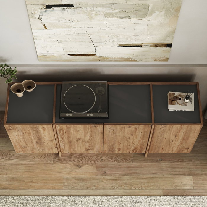 Nordure Consola Dorma - Atlantic Pine, Anthracite